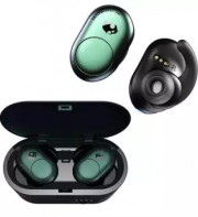 Skullcandy Push Psycho Tropical Teal In-Ear True-Wireless Bluetooth Kopfh&ouml;rer 