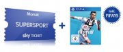 Sky Supersport Ticket bis Ende November f&uuml;r 59,99&euro; + gratis Fifa 19 PS4