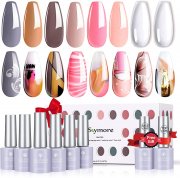 Skymore Farbgel Set mit 8 UV Farben