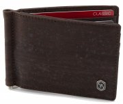 SLIMPURO Geldb&ouml;rse m.Geldklammer Herren Faro Geldbeutel , Vegan Korkleder f&uuml;r 24,39&euro;