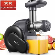 Slow Juicer mit R&uuml;cklauffunktion,Anti-Oxidation mit ger&auml;uschlosem Motor f&uuml;r 59,99&euro;