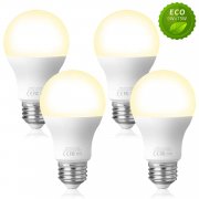 Smart LED-Lampe E27 WLAN Gl&uuml;hbirne, 2700K Warmwei&szlig; 4Stk