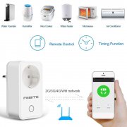 Smart WiFi-Steckdose mit App Steuerung ( Amazon Alexa & Google Home )