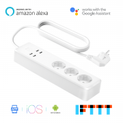 Smart WLAN Steckdosenleiste mit 3 Steckdosen und 4 USB Ports nur 19,49 &euro; statt 29,99 &euro; inkl. Versand