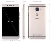 Smartphone LeTV Le 2 X526 mit 5,5 Zoll und 3GB RAM + 32GB ROM Gold nur 77,79&euro;