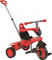 Smartrike Breeze 3in1 Dreirad mit Schubstange in rot