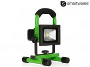 Smartwares CLBR2-A10G Aufladbarer 10 W LED-Baustrahler