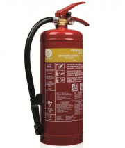 Smartwares FEX-15230 (SB3.4) Schaum Feuerl&ouml;scher 3L Klasse AB Stahl mit Halterung und Druckregler