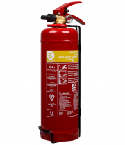 Smartwares SB2 2 Liter Schaum Feuerl&ouml;scher Brandklasse A und B f&uuml;r feste und fl&uuml;ssige Stoffe