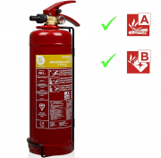 Smartwares SB2 Feuerl&ouml;scher/Schauml&ouml;scher Brandklassen A und B f&uuml;r feste & fl&uuml;ssige Stoffe