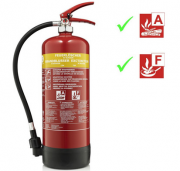 Smartwares VB6 Feuerl&ouml;scher 6 L Brandklasse A und F