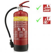 Smartwares VB6 Feuerl&ouml;scher 6 L Brandklasse A und F