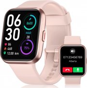 Smartwatch Damen mit Telefonfunktion 1,7" Touchscreen