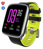 Smartwatch,YAMAY Bluetooth Smart Watch Uhr mit Pulsmesser Armbanduhr Wasserdicht IP68