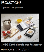 Kostenloses Rezeptbuch f&uuml;r den SMEG-Kombidampfgarer