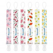 Smlpuame Schnullerketten f&uuml;r M&auml;dchen - 6 St&uuml;ck f&uuml;r 6,99&euro;