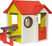 Smoby Mein Haus mit Picknicktisch