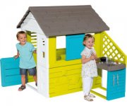 Smoby &ndash; Pretty Haus - Spielhaus f&uuml;r Kinder f&uuml;r drinnen und drau&szlig;en f&uuml;r 121,99&euro;