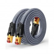 SNOWKIDS Cat8 LAN-Kabel (2x 0.5m) f&uuml;r 12,27&euro; bei Amazon