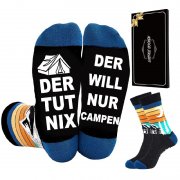 SockWaddles Campingsocken mit Spruch f&uuml;r 5,94&euro;