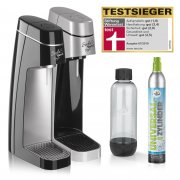 Soda Trend Style Wassersprudler + PET-Flasche + CO2-Zylinder