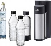 Sodapop Harold Trinkwassersprudler inkl. zwei Glaskaraffen, einer PET Flasche und CO2-Zylinder