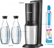 SodaStream Crystal 2.0 Titan + 2 Karaffen + 2x Sirup f&uuml;r 89&euro; inkl. Versand