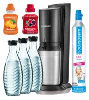SodaStream Crystal 2.0 titan Super Spar Pack