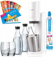 SodaStream Crystal 2.0 Wassersprudler-Set Promopack f&uuml;r 94,99 Euro