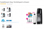 SodaStream Easy Vorteilspack mit 1,9 Redaktionswertung!