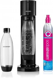 SodaStream Gaia Wassersprudler mit CO2-Zylinder und 1x 1L Kunststoff-Flasche
