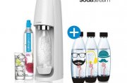 SodaStream Spirit Wassersprudler + 3 Extraflaschen f&uuml;r 65,90&euro; (statt ~103&euro;)