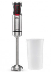 Solac Pro 1000W Stabmixer in Edelstahloptik inkl. Messbecher