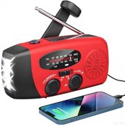 Solarradio mit Kurbel & LED-Lampe: Notfallhelfer f&uuml;r 22,94&euro;