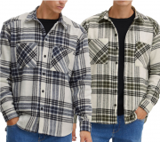 !SOLID Chandler Herren Flanell-Hemd in 2 Farben