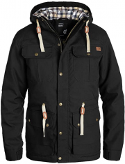 !Solid Chara gef&uuml;tterte Herren Winterjacke mit Kapuze in 4 Farben