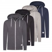 !Solid Morgan Herren Zip Kapuzenjacken