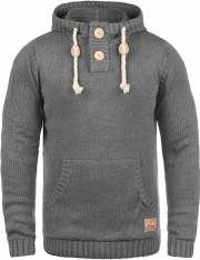 !Solid Pit Herren Strickpullover mit Kapuze in 5 verschiedenen Farben
