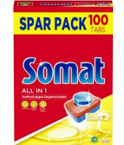 Somat All in 1 100 Sp&uuml;lmaschinen Tabs im Sparpack