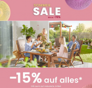 Sommer Sale mit 15% Rabatt auf alles bei Quelle