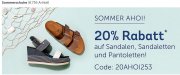 Sommerschuhe mit 20% Rabatt bei mirapodo &ndash; Sandalen, Sandaletten & Pantoletten