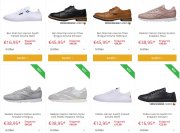 Sonderverkauf mit 50% Rabat auf ALLES von Adidas, Lacoste, New Balance, RL, Timberland usw