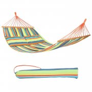 SONGMICS H&auml;ngematte mit 2 Kissen, Liegefl&auml;che 210 x 150 cm, Belastbarkeit bis 300 kg 
