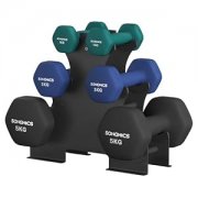 SONGMICS Hantelset (6-teilig) mit St&auml;nder f&uuml;r 40,36&euro;