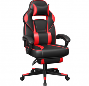 Songmics OBG73BRV1 Gamingstuhl bis 150 kg belastbar inkl. Kopf- und Lendenkissen