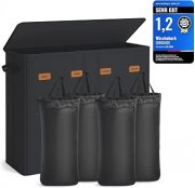 SONGMICS W&auml;schekorb mit 4 F&auml;chern f&uuml;r nur 18,68&euro;