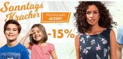 Sonntags Kracher bei Karstadt mit 15% auf viele Produkte