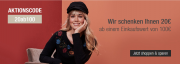 Sonntagsangebot im Galeria Kaufhof Online-Shop mit 20 Euro Rabattgutschein
