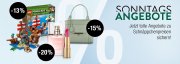 Sonntagsangebote im Galeria Kaufhof Online-Shop mit bis zu 20% Rabatt auf verschiedene Artikel