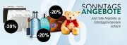 Sonntagsangebote im Galeria Kaufhof Online-Shop mit bis zu 20% Rabatt auf verschiedene Artikel